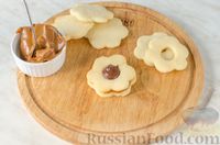 Печенье с вареной сгущенкой и шоколадом